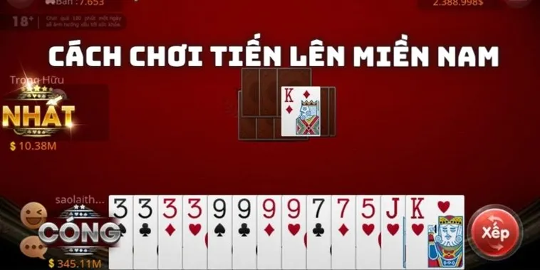 Bí Kíp Chơi Tiến Lên Miền Nam Tại Boss8 Luôn Thắng Lớn